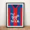 Crystal Palace 1988 Football Shirt Art Print