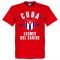 Cuba Established T-Shirt - Red