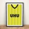 Borussia Dortmund 1983 Football Shirt Art Print