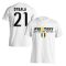 Juventus History Winners T-Shirt (Dybala 21) - White
