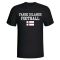 Faroe Islands Football T-Shirt - Black