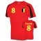 Belgium Sports Training Jersey (fellaini 8)