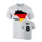 Germany 2014 Country Flag T-shirt (ozil 8)