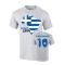 Greece 2014 Country Flag T-shirt (karagounis 10)