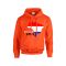 Holland 2014 Country Flag Hoody (orange)