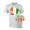 Ivory Coast 2014 Country Flag T-shirt (toure Yaya 19)