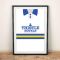 Leeds United 1993-95 Football Shirt Art Print