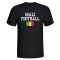 Mali Football T-Shirt - Black