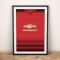 Manchester United 18/19 Football Shirt Art Print