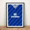 Millwall 1988-89 Football Shirt Art Print