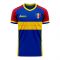 Moldova 2025-2026 Home Concept Football Kit (Libero) - Kids (Long Sleeve)