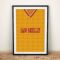 Motherwell 1991 Football Shirt Art Print