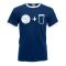 Beer and Football T-Shirt (Navy)