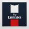 PSG 2012 Football Canvas Print