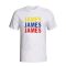James Rodriguez Colombia Player Flag T-shirt (white) - Kids