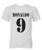 Ronaldo Real Madrid Retro Style T-Shirt (White)