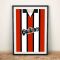 River Plate 1999 Football Shirt Art Print