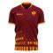 Roma 2020-2021 Home Concept Football Kit (Libero) - No Sponsor - Kids (Long Sleeve)