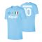 Napoli 'Vintage 86/87' t-shirt MARADONA - Light blue