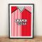 Southampton 1987 Football Shirt Art Print