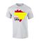 Spain 2014 Country Flag T-shirt (grey)