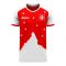 Switzerland 2020-2021 Home Concept Football Kit (Libero) - Kids (Long Sleeve)