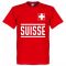 Switzerland Team T-Shirt - Red