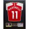 Arsenal FC Martinelli Signed Shirt (Framed)