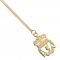 Liverpool FC 18ct Gold Plated on Silver Crest Pendant & Chain