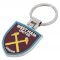 West Ham United FC Boxed Crest Keyring