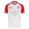 Tunisia 2025-2026 Home Concept Football Kit (Libero) - Adult Long Sleeve