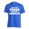 Leicester Jamie Vardy Vodka Charlie T-Shirt (Blue)