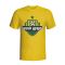 South Africa Country Logo T-shirt (yellow)