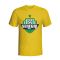 Senegal Country Logo T-shirt (yellow)