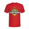 Cameroon Country Logo T-shirt (red)