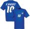 Roberto Baggio Italy 1994 Home T-Shirt (Blue)