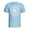 Diego Maradona Argentina Captain Fantastic T-shirt (sky Blue)