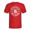 Roy Keane Man Utd Captain Fantastic T-shirt (red) - Kids