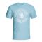 Lionel Messi Argentina Captain Fantastic T-shirt (sky Blue) - Kids