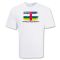 Central African Republic Football T-shirt (white)