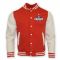 Croatia College Baseball Jacket (red)