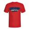 Roberto Baggio Comic Book T-shirt (red)