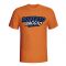 Roberto Baggio Comic Book T-shirt (orange)