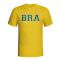 Brazil Country Iso T-shirt (yellow) - Kids