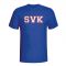 Slovakia Country Iso T-shirt (blue)