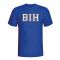 Bosnia Country Iso T-shirt (blue)