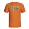 Ivory Coast Country Iso T-shirt (orange) - Kids