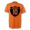 Dennis Bergkamp Holland Crest Tee (orange) - Kids
