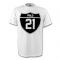 Andrea Pirlo Juventus Crest Tee (white) - Kids