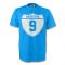 Gabriel Batistuta Argentina Crest Tee (sky Blue) - Kids